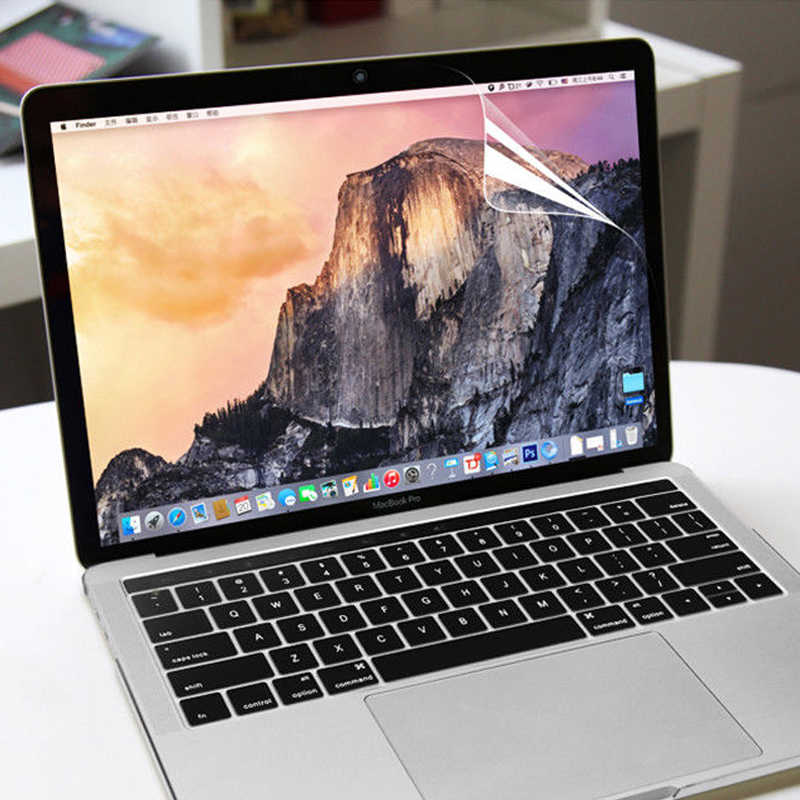 Apple Macbook 13.6 Air 2024 M2 A2681 Uyumlu Wiwu Parlak Ekran Koruyucu - 8