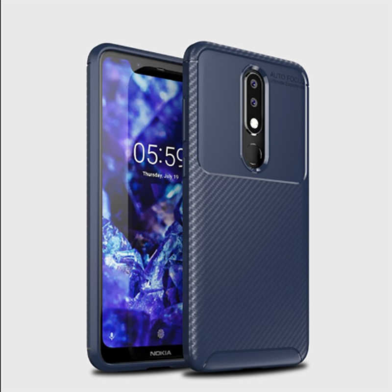 Nokia 5.1 Plus Uyumlu Kılıf Zore Negro Silikon Kapak - 1