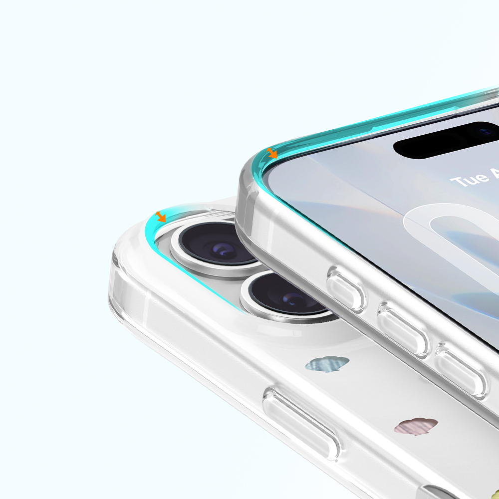 Apple iPhone 17 Uyumlu Kılıf M-Safe Şarj Özellikli Zore Paris Axen Sert PC Kapak - 5