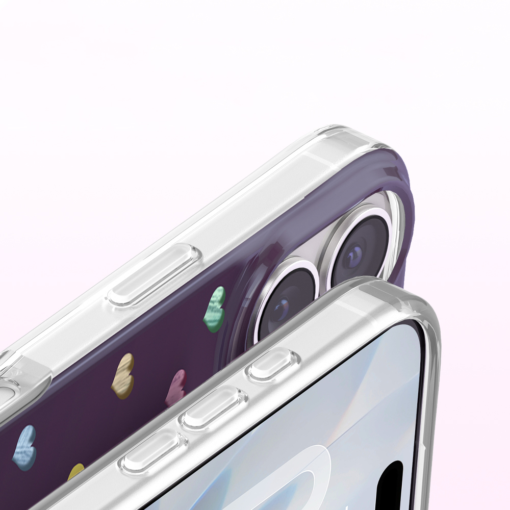 Apple iPhone 17 Uyumlu Kılıf M-Safe Şarj Özellikli Zore Paris Axen Sert PC Kapak - 8