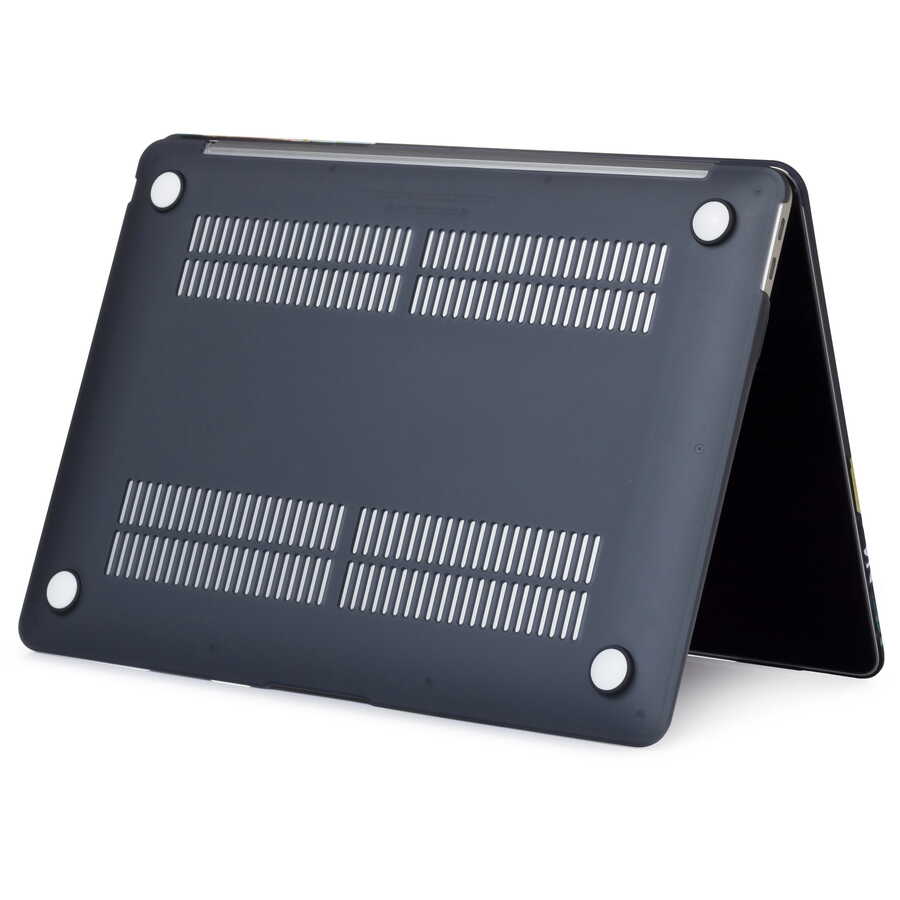 Apple Macbook 13.6 Air 2024 M2 A2681 Uyumlu Zore MSoft Kristal Kapak - 7