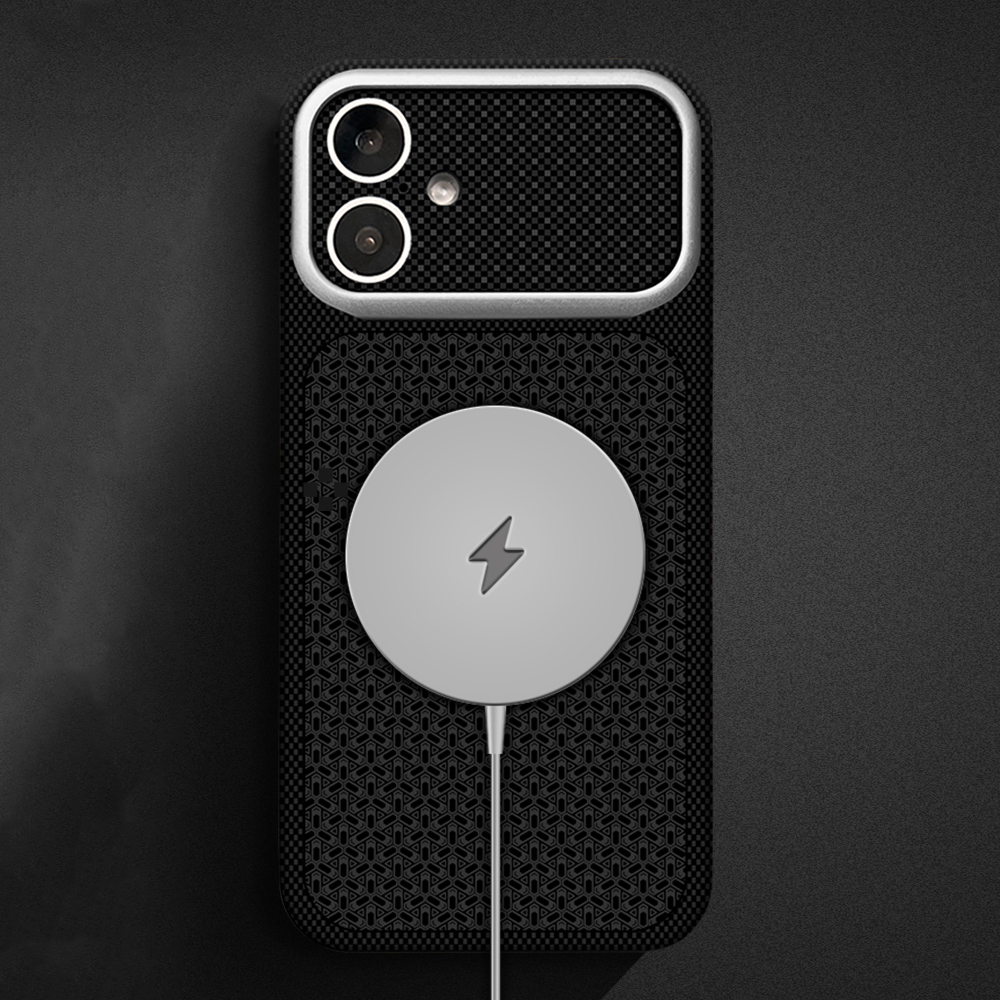 Apple iPhone 17 Uyumlu Kılıf M-Safe Şarj Özellikli Zore Paris Nexel Sert PC Kapak - 1