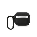 Apple Airpods 3. Nesil Uyumlu Kılıf BMW Orjinal Lisanslı PU Deri Mavi Beyaz Çizgili Metal Logolu Kapak - 1