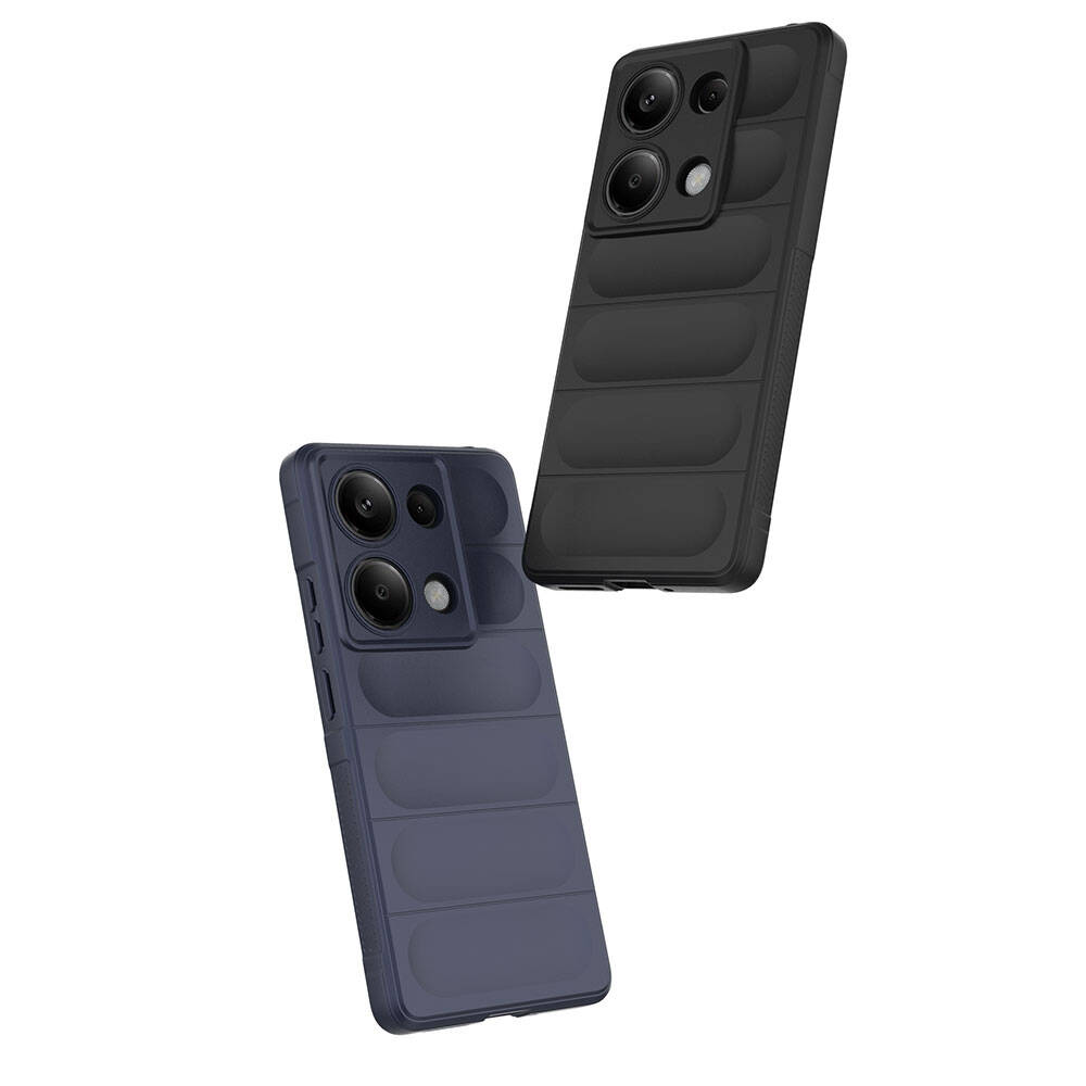 Redmi Note 13 Pro 4G Uyumlu Kılıf Esnek TPU Oyuklu Arka Yüzey Tasarımlı Zore Etnik Silikon Kapak - 2