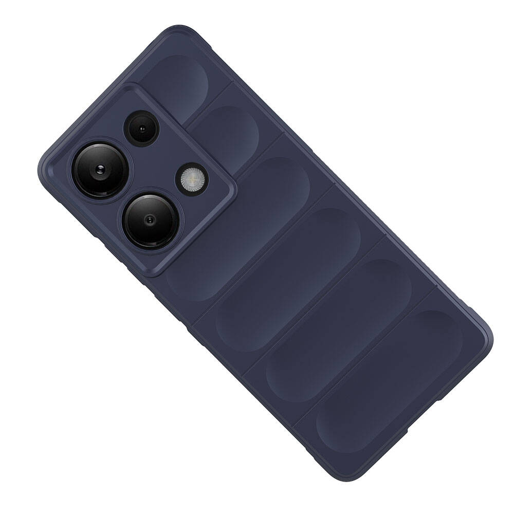 Redmi Note 13 Pro 4G Uyumlu Kılıf Esnek TPU Oyuklu Arka Yüzey Tasarımlı Zore Etnik Silikon Kapak - 31