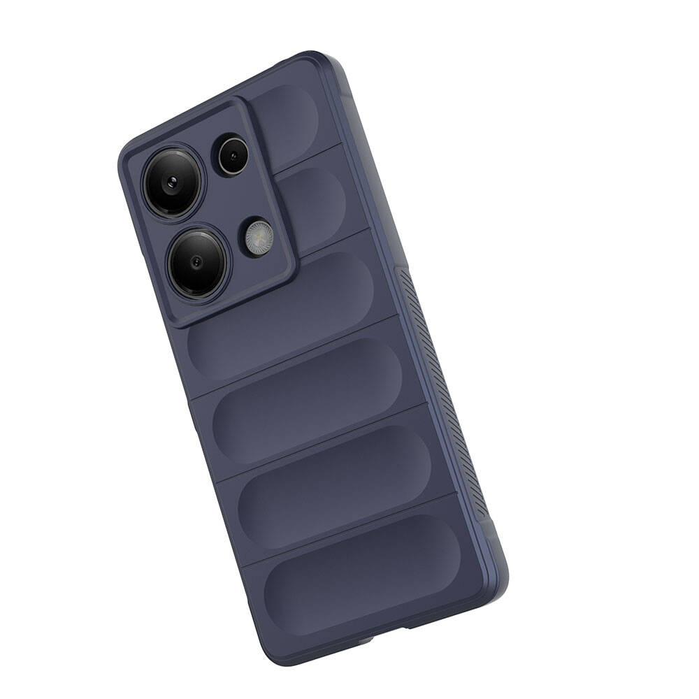 Redmi Note 13 Pro 4G Uyumlu Kılıf Esnek TPU Oyuklu Arka Yüzey Tasarımlı Zore Etnik Silikon Kapak - 32