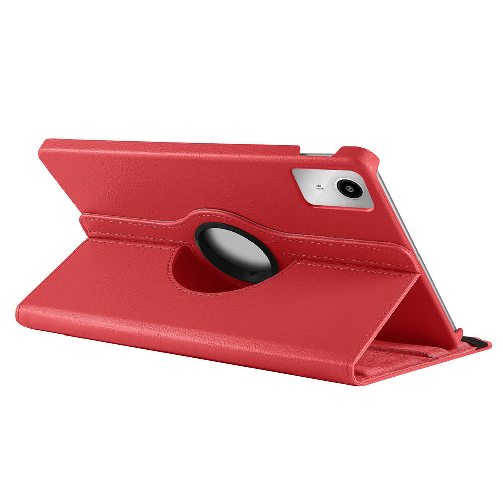 Lenovo M11 TB-330FU Uyumlu Zore Dönebilen Standlı Kılıf - 12