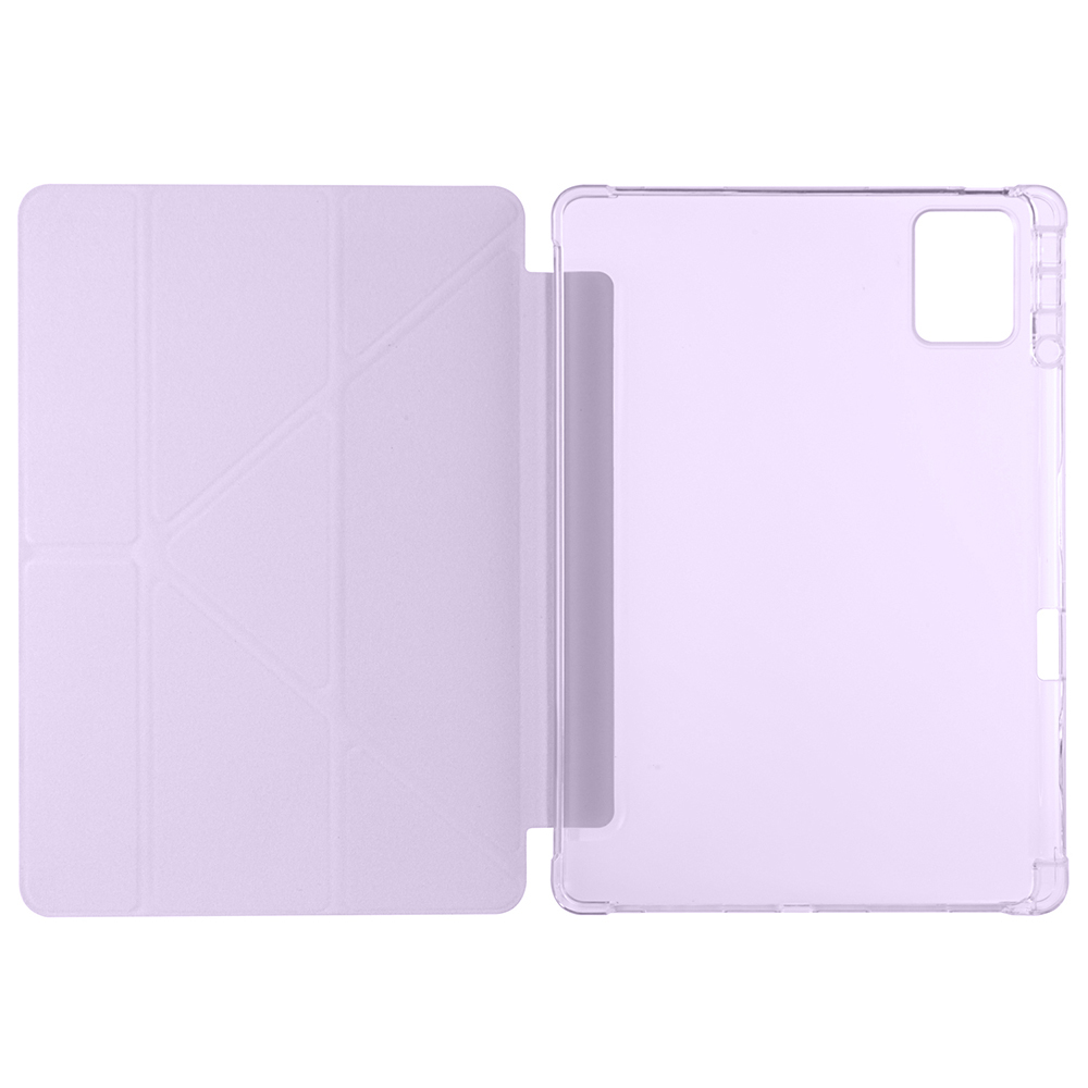 Lenovo M11 TB-330FU Uyumlu Kılıf Zore Tri Folding Kalem Bölmeli Standlı Kılıf - 2