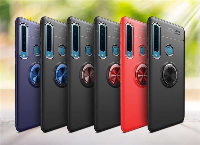 Samsung Galaxy A9 2018 Uyumlu Kılıf Zore Ravel Silikon Kapak - 6