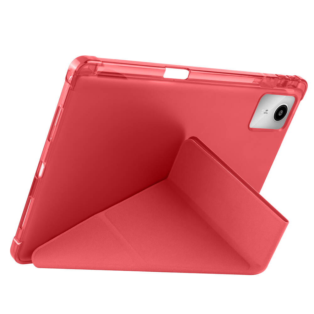Lenovo M11 TB-330FU Uyumlu Kılıf Zore Tri Folding Kalem Bölmeli Standlı Kılıf - 16