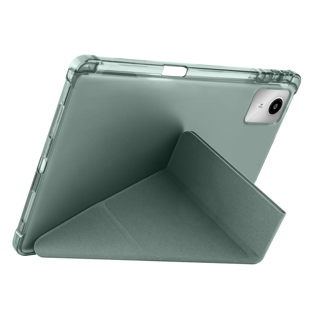 Lenovo M11 TB-330FU Uyumlu Kılıf Zore Tri Folding Kalem Bölmeli Standlı Kılıf - 34
