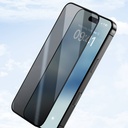 Apple iPhone 14 Pro Max Uyumlu Hidrofobik Ve Oleofobik Özellikli Benks Privacy Air Shield 0.4mm Ekran Koruyucu 10'lu Paket - 10