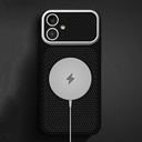 Apple iPhone 16 Uyumlu Kılıf M-Safe Şarj Özellikli Zore Paris Nexel Sert PC Kapak - 1