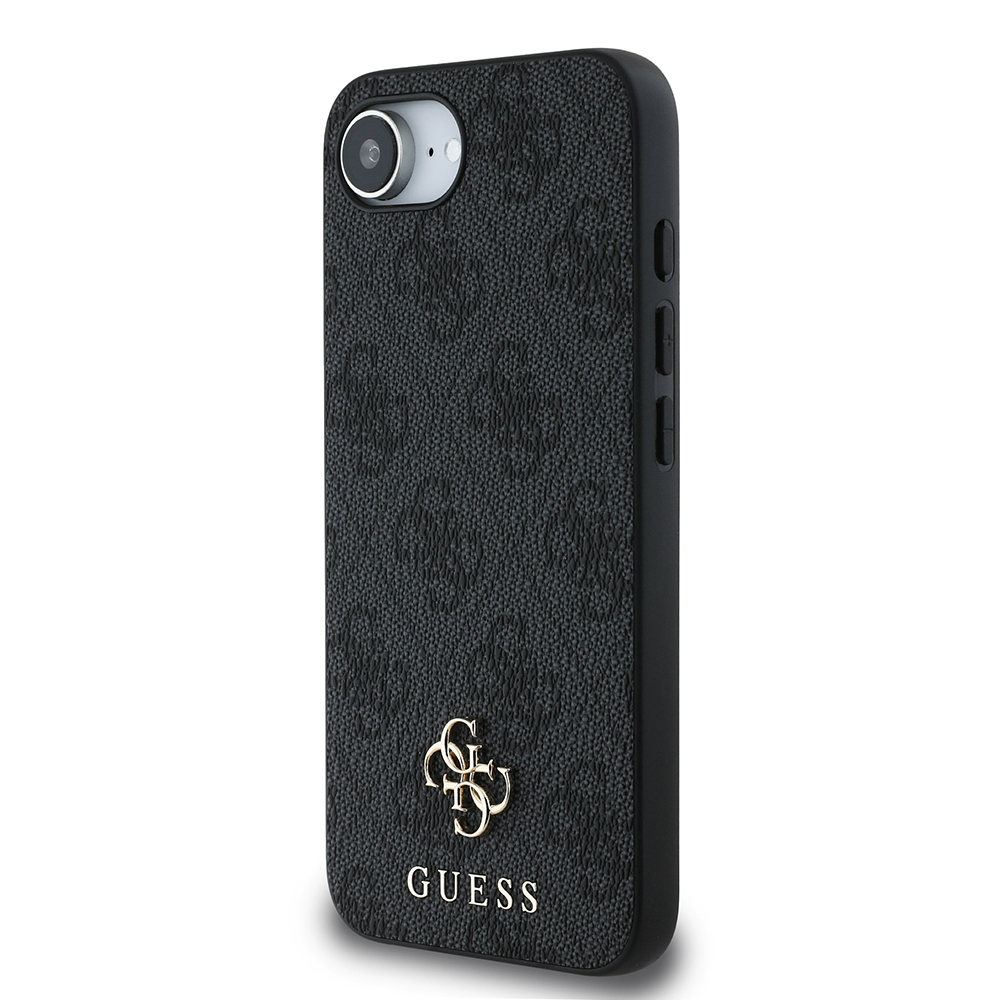 Apple iPhone 16E Uyumlu Kılıf Guess Orjinal Lisanslı M-safe Şarj Özellikli Small 4G Classic Kapak - 1