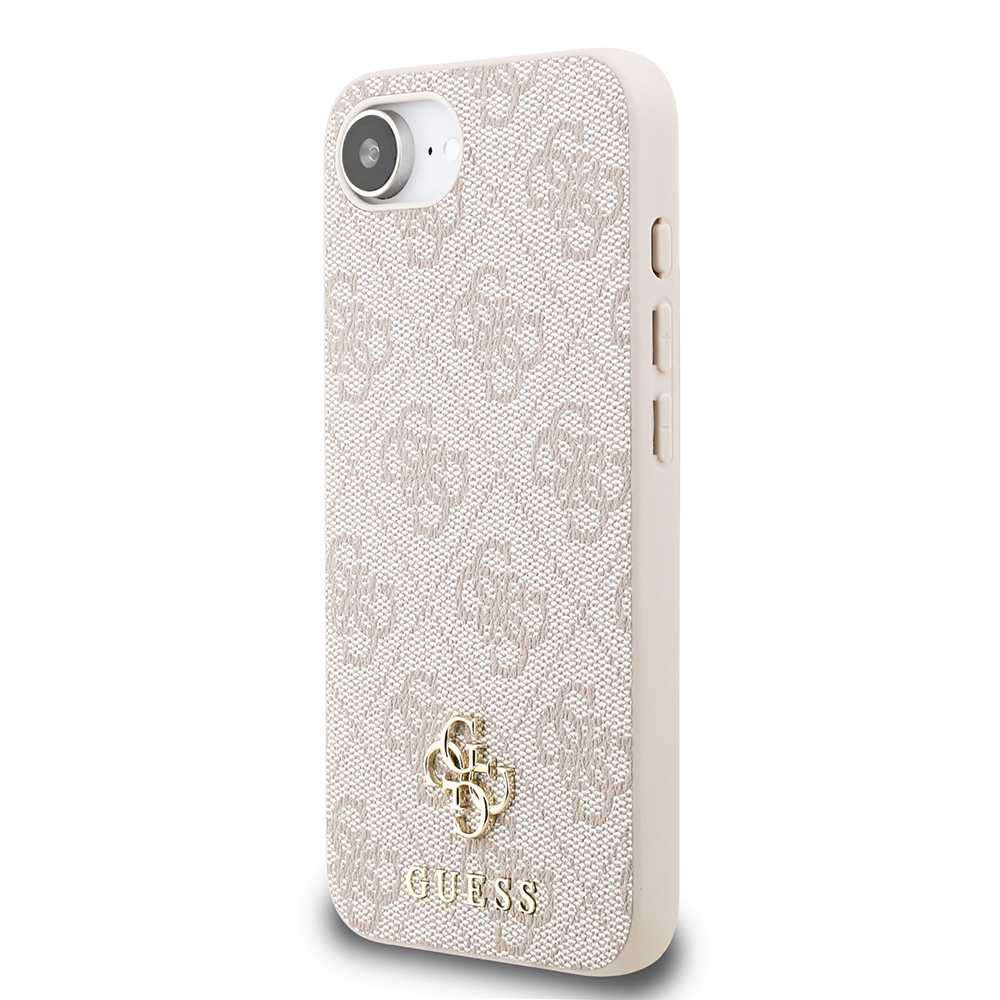 Apple iPhone 16E Uyumlu Kılıf Guess Orjinal Lisanslı M-safe Şarj Özellikli Small 4G Classic Kapak - 2