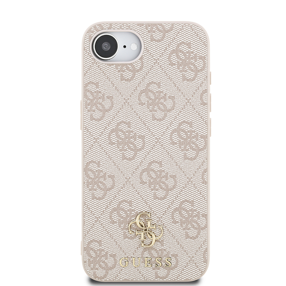 Apple iPhone 16E Uyumlu Kılıf Guess Orjinal Lisanslı M-safe Şarj Özellikli Small 4G Classic Kapak - 4