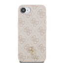 Apple iPhone 16E Uyumlu Kılıf Guess Orjinal Lisanslı M-safe Şarj Özellikli Small 4G Classic Kapak - 4