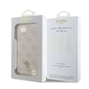 Apple iPhone 16E Uyumlu Kılıf Guess Orjinal Lisanslı M-safe Şarj Özellikli Small 4G Classic Kapak - 5