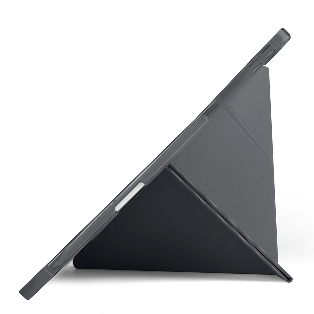 Lenovo Idea Tab Plus 12.1 Kılıf Zore Tri Folding Kalem Bölmeli Standlı Kılıf - 3