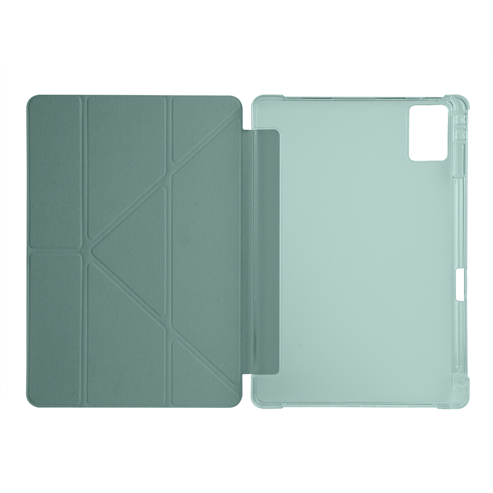 Lenovo Idea Tab Plus 12.1 Kılıf Zore Tri Folding Kalem Bölmeli Standlı Kılıf - 2