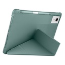 Lenovo Idea Tab Plus 12.1 Kılıf Zore Tri Folding Kalem Bölmeli Standlı Kılıf - 4
