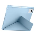 Lenovo Idea Tab Plus 12.1 Kılıf Zore Tri Folding Kalem Bölmeli Standlı Kılıf - 4