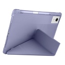 Lenovo Idea Tab Plus 12.1 Kılıf Zore Tri Folding Kalem Bölmeli Standlı Kılıf - 4