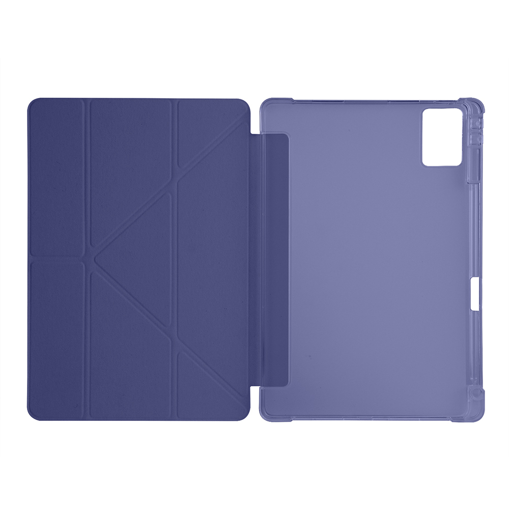 Lenovo Idea Tab Plus 12.1 Kılıf Zore Tri Folding Kalem Bölmeli Standlı Kılıf - 2