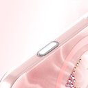 Apple iPhone 17 Pro Max Uyumlu Kılıf M-Safe Şarj Özellikli Orjinal Swarovski Taşlı Zore Paris Rovix Sert PC Kapak - 8