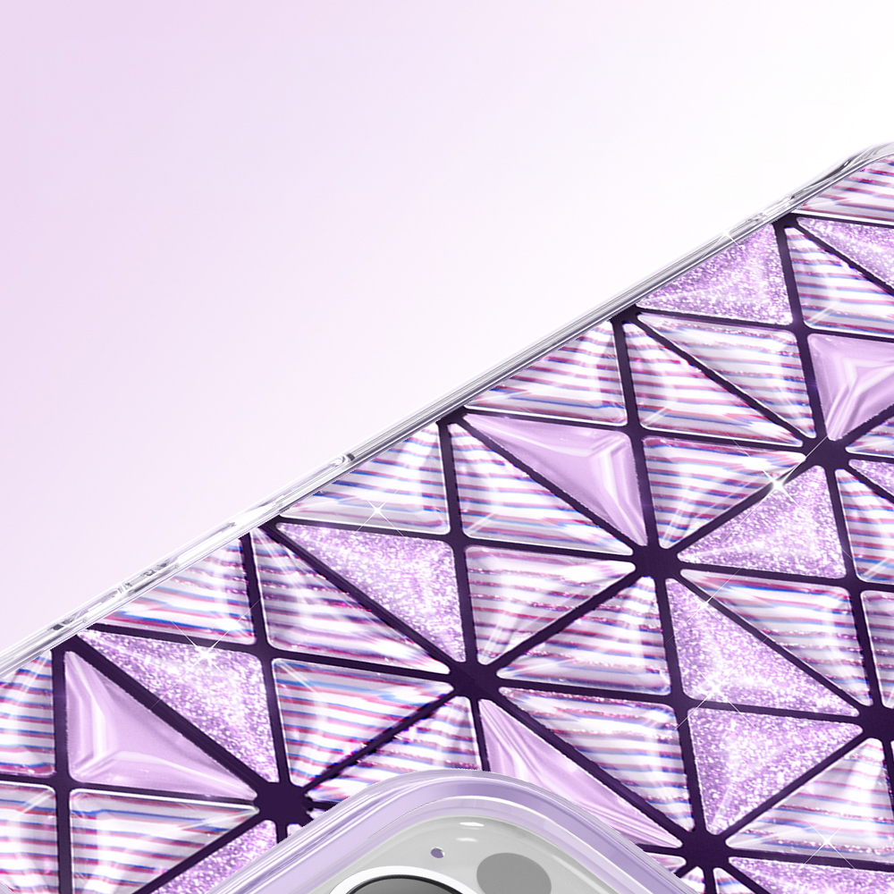 Apple iPhone 16 Pro Max Uyumlu Kılıf 3D Buz Blok Desenli Zore Paris Kairo TPU Kapak - 7