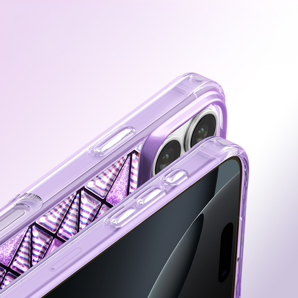 Apple iPhone 16 Pro Max Uyumlu Kılıf 3D Buz Blok Desenli Zore Paris Kairo TPU Kapak - 8
