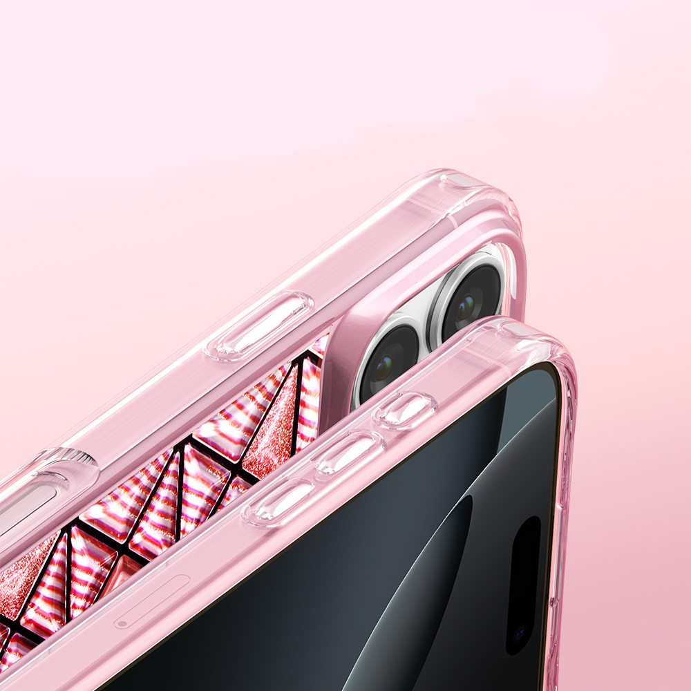 Apple iPhone 16 Pro Max Uyumlu Kılıf 3D Buz Blok Desenli Zore Paris Kairo TPU Kapak - 8