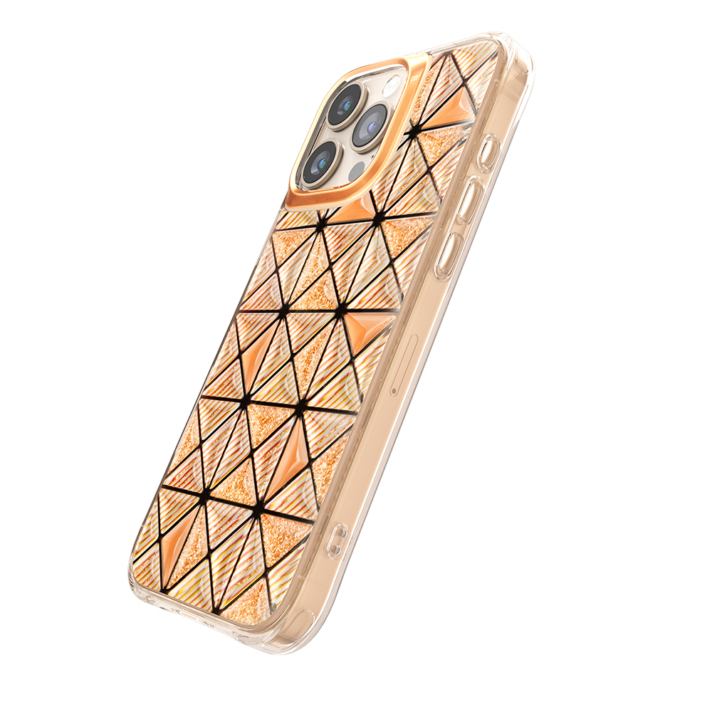 Apple iPhone 16 Pro Max Uyumlu Kılıf 3D Buz Blok Desenli Zore Paris Kairo TPU Kapak - 1