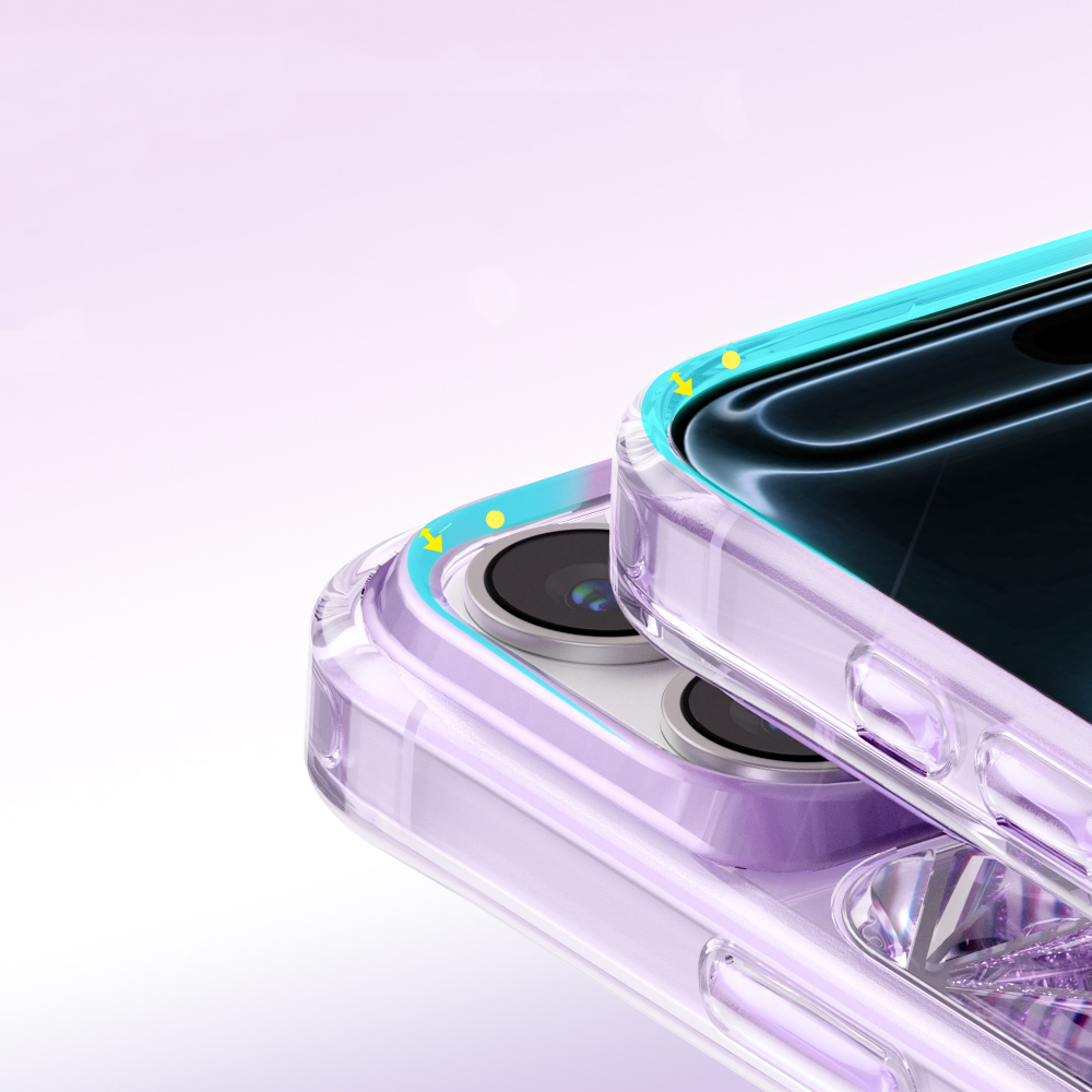 Apple iPhone 17 Pro Max Uyumlu Kılıf 3D Buz Blok Desenli Zore Paris Kairo TPU Kapak - 6