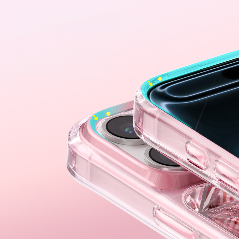 Apple iPhone 17 Pro Max Uyumlu Kılıf 3D Buz Blok Desenli Zore Paris Kairo TPU Kapak - 6
