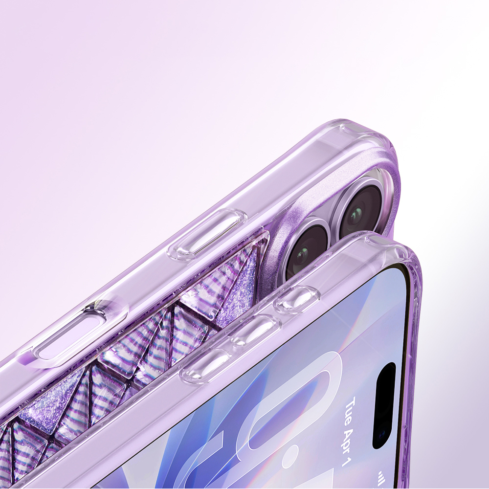Apple iPhone 17 Uyumlu Kılıf 3D Buz Blok Desenli Zore Paris Kairo TPU Kapak - 8