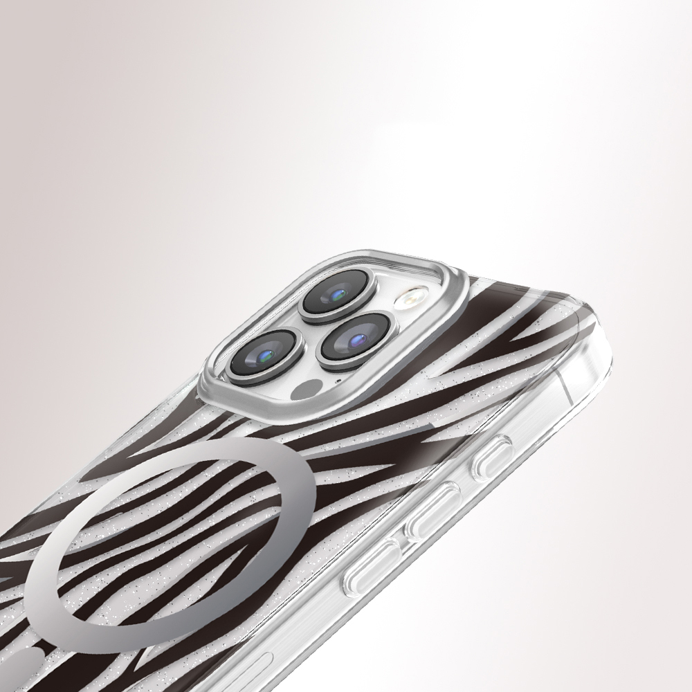 Apple iPhone 16 Pro Max Uyumlu Kılıf M-Safe Şarj Özellikli Zore Paris Veyro TPU Kapak - 3