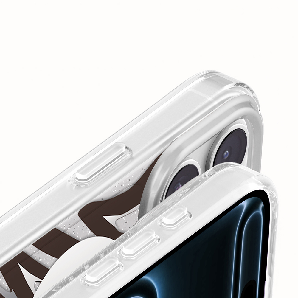 Apple iPhone 17 Pro Uyumlu Kılıf M-Safe Şarj Özellikli Zore Paris Veyro TPU Kapak - 7