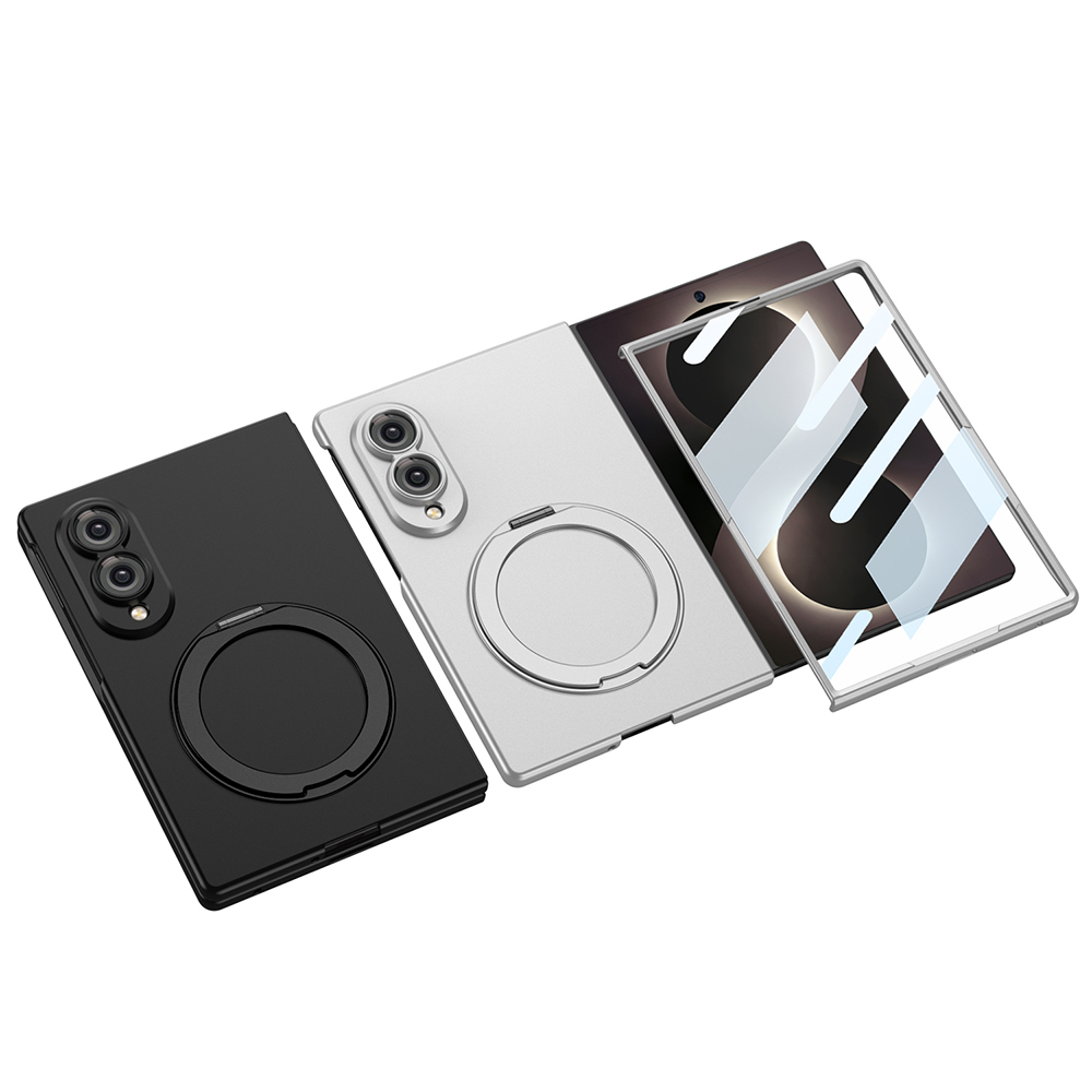 Galaxy Z Fold 8 Kılıf M-safe Şarj Özellikli Zore Kıpta Yüzüklü Kamera Korumalı Kapak - 2