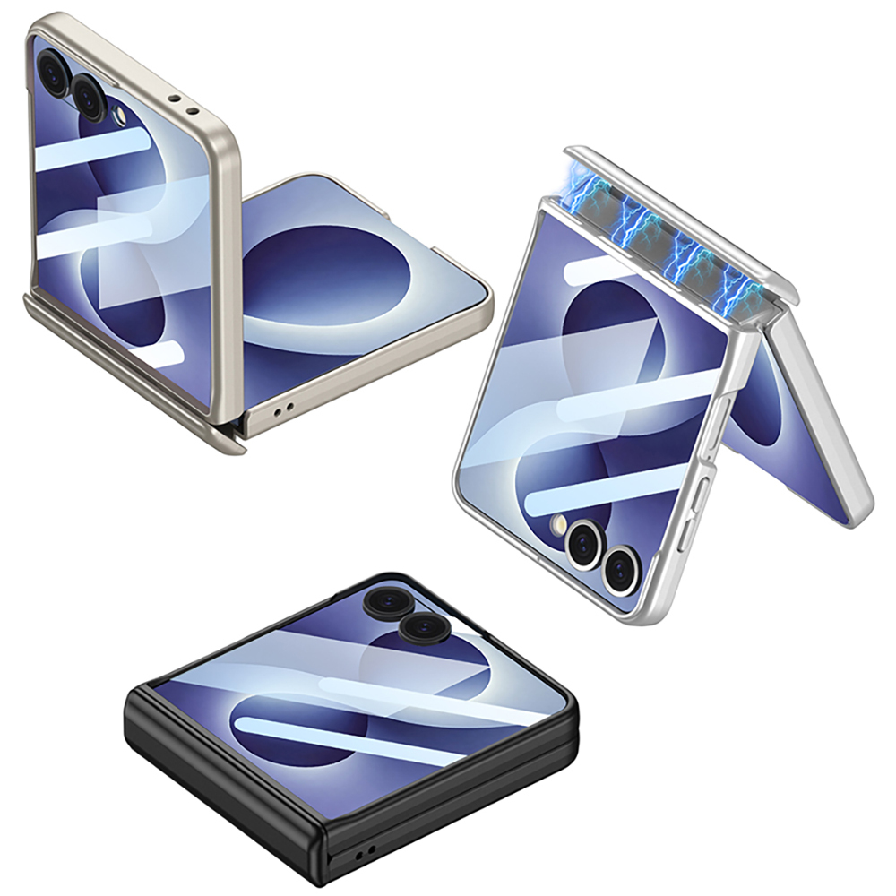 Samsung Galaxy Z Flip Uyumlu 8 Kılıf Zore M-Magnet Kılıf - 4