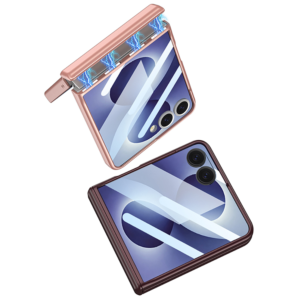 Samsung Galaxy Z Flip Uyumlu 8 Kılıf Zore M-Magnet Kılıf - 5