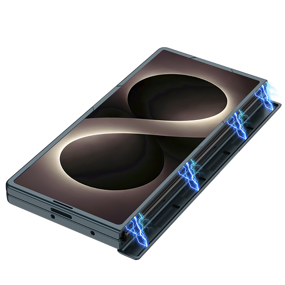Galaxy Z Fold 8 Ultra Kılıf Zore Kıpta Standlı Kapak - 1