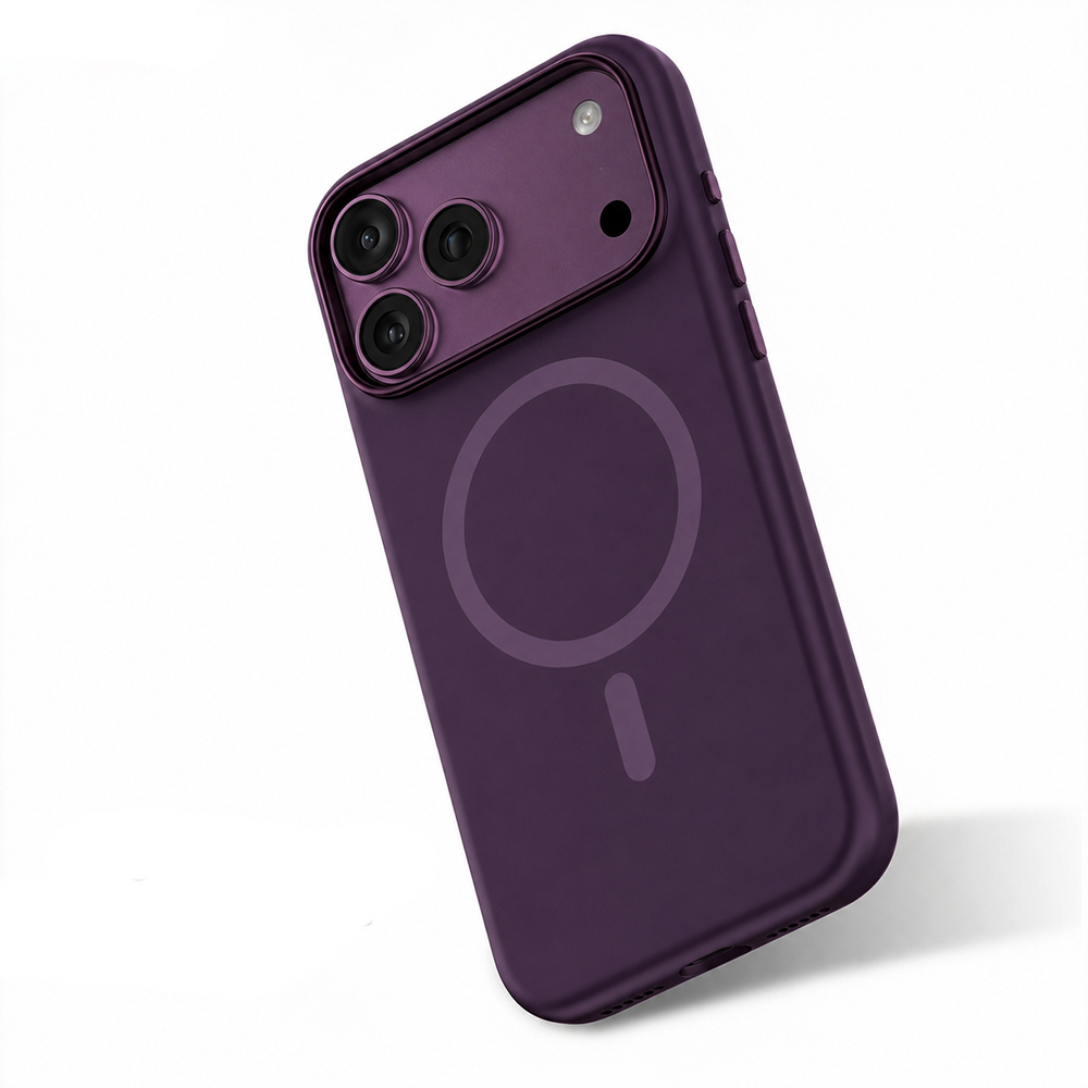 Apple iPhone 17 Pro Max Uyumlu Kılıf M-safe Şarj Özellikli Mutural Pure Serisi Kapak - 2