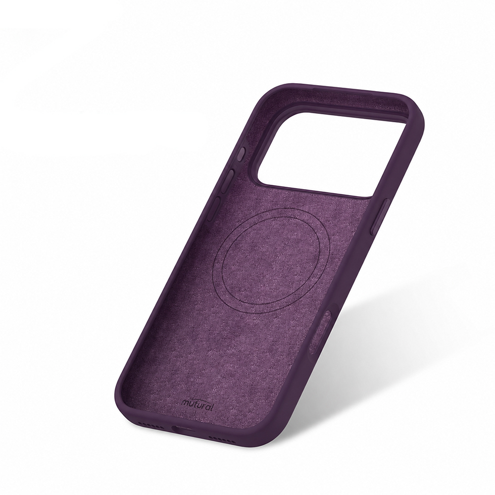 Apple iPhone 17 Pro Max Uyumlu Kılıf M-safe Şarj Özellikli Mutural Pure Serisi Kapak - 3