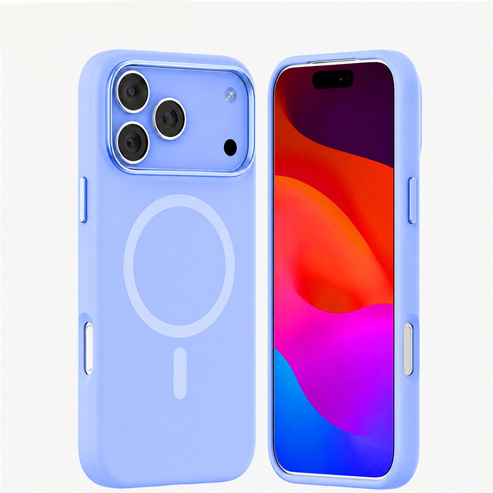 Apple iPhone 17 Pro Max Uyumlu Kılıf M-safe Şarj Özellikli Mutural Pure Serisi Kapak - 1