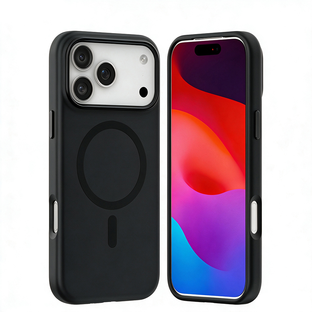 Apple iPhone 17 Pro Max Uyumlu Kılıf M-safe Şarj Özellikli Mutural Pure Serisi Kapak - 1