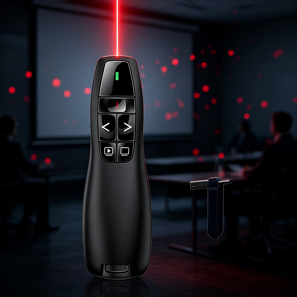 Zore K400 Wireless Presenter Kablosuz Uzaktan Kumandalı Lazer Sunum Kalemi - 6