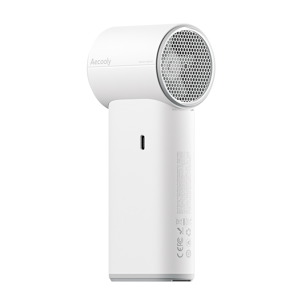 Aecooly PM02 Dijital LED Göstergeli Mist Chill Özellikli 5 Kademeli Portatif Soğutucu El Fanı - 10