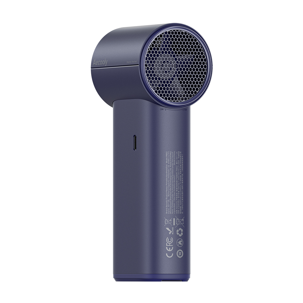 Aecooly PM02 Dijital LED Göstergeli Mist Chill Özellikli 5 Kademeli Portatif Soğutucu El Fanı - 8