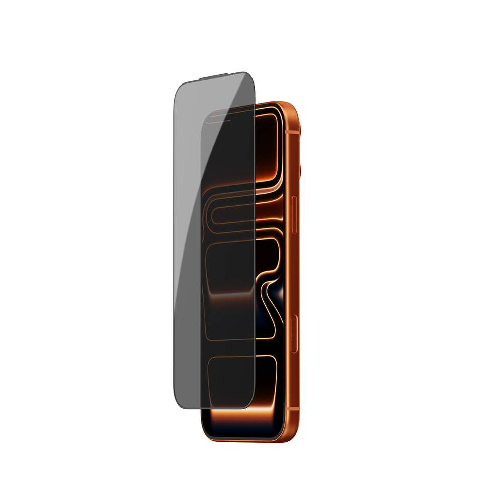 Apple iPhone 17 Pro Max Uyumlu Wiwu GT-034 Glass Ultra Privacy Serisi 3D Hayalet Ekran Koruyucu Cam + Kolay Uygulama Aparatı - 2